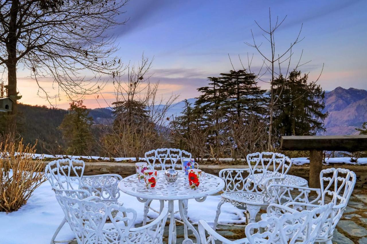 Stayvista At Violet Hill With Bonfire, Gazebo & Hill View شيملا المظهر الخارجي الصورة