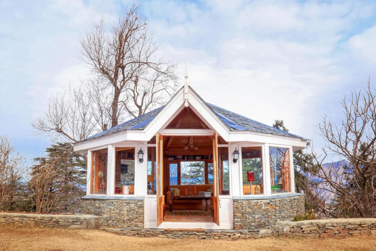 Stayvista At Violet Hill With Bonfire, Gazebo & Hill View شيملا المظهر الخارجي الصورة